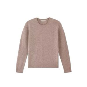 Everlane Cashmere The Classic Crew Heathered Oat Size Small - Women’s